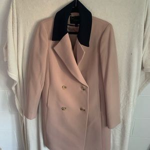 Jcrew blush pink coat